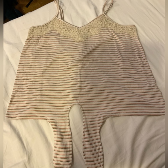 Adorable Striped Tank with Knot - Picture 2 of 5